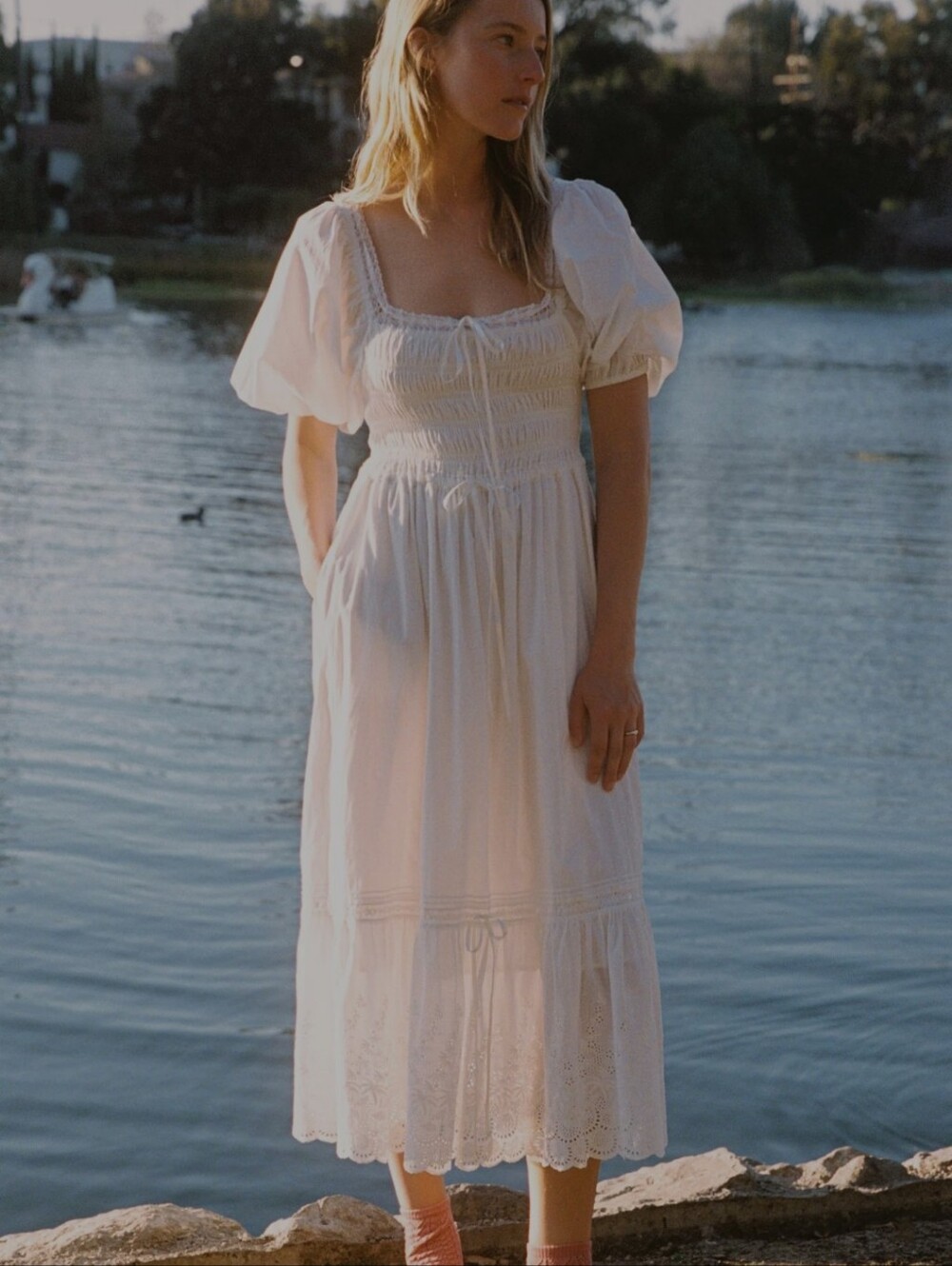 Christy Dawn The Ricarda Dress In Alabaster - Picture 6 of 16